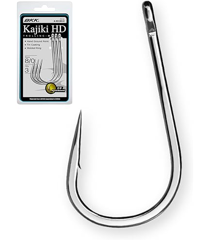 Amazon | BKK フック A-EO-8614 カジキライト トローリング サイズ10/0